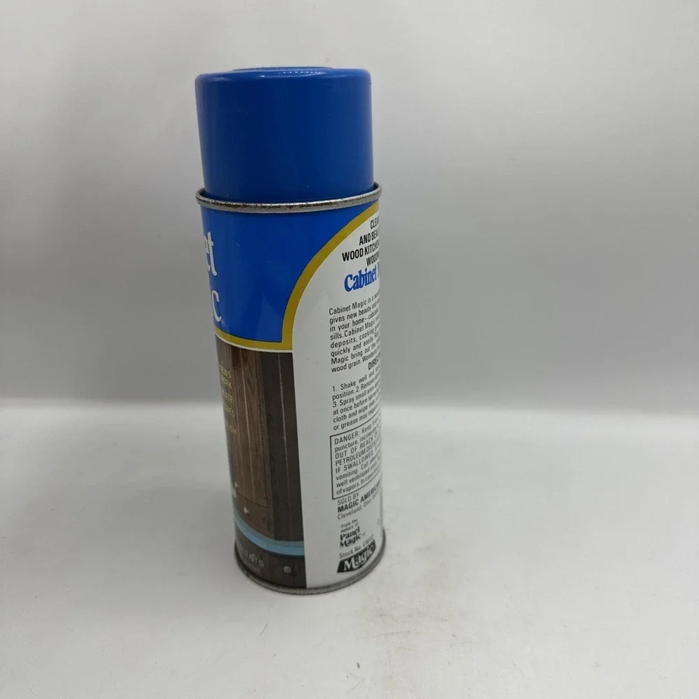 Original Cabinet Magic‎ Cleaner 13oz Discontinued Vintage Advertising